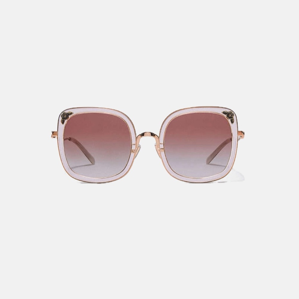 Coach HC7101B Rose Gold Sunglasses - Picture 2 of 7
